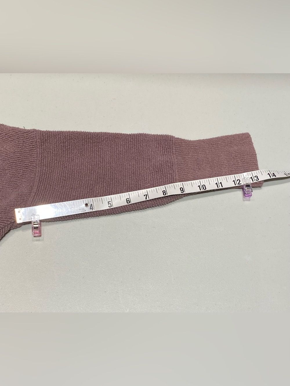 Free People Ottoman Ribbed Mauve Pink Oversized Mock Neck Tunic Sweater, Size S - Picture 7 of 8